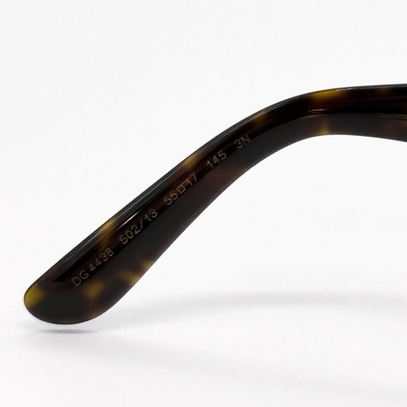 NEW DOLCE&GABBANA DG4438 502/13 WOMEN SUNGLASSES DARK HAVANA GRADIENT EYEWEAR main image 10